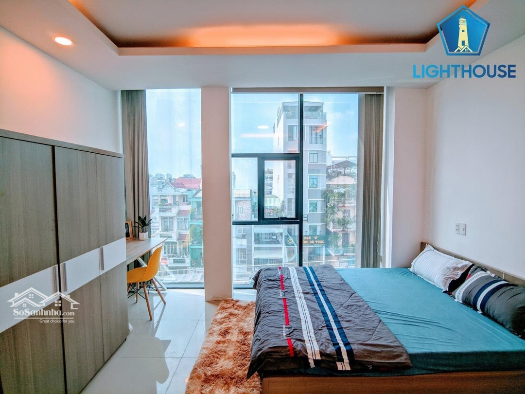 Sát Q1,Q5 - Studio Full Nội Thất View Kính Ngay Chân Cầu Nguyễn Văn Cừ
