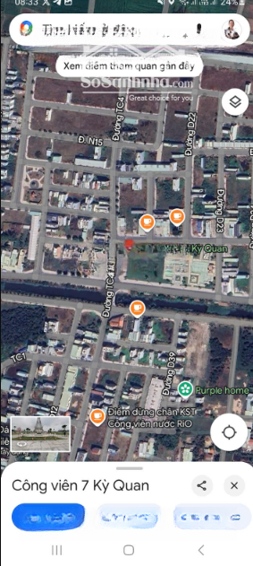 Nhà Bán Lô Đất 6X26M 3 Tỷ 95 Đối Diện Công Viên 7 Kỳ Quang Cát Tường Phú Sinh