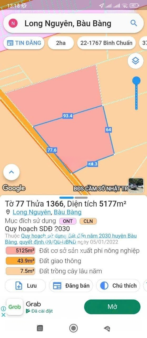 Bán Đất Skc Bàu Bàng, Bình Dương