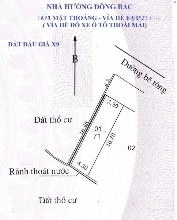 Bán Gấp Đất Đấu Giá X9 Phương Bảng, Song Phương, Hoài Đức