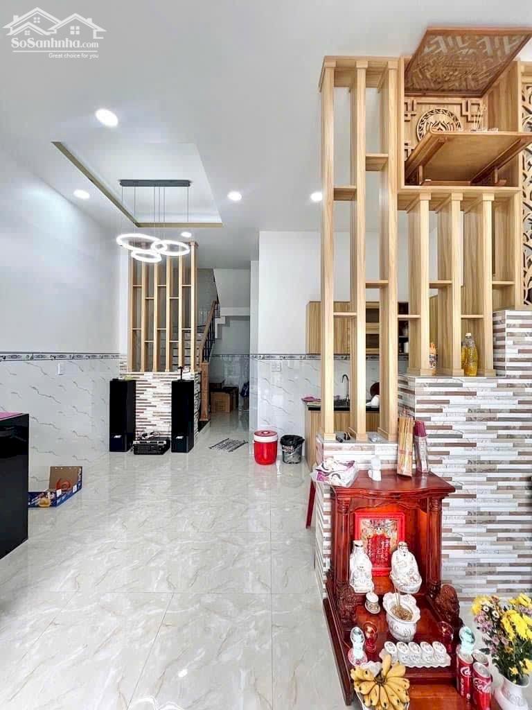 Nhà 3 Tầng 75m2 mới xây Phường Tân Thới Nhất Giá 5 Tỷ Nhỉnh còn TL Chính chủ