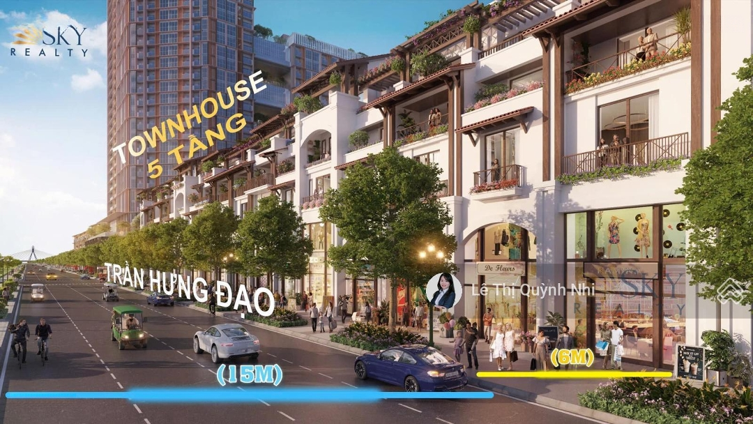 Shophouse Đường Trần Hưng Đạo- Biệt Thư Mặt Sông Hàn Đà Nẵng Giá Chỉ 16.3 Tỷ Sở Hữu Lâu Dài