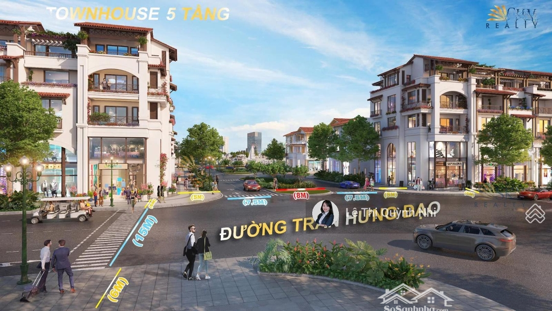 Shophouse Đường Trần Hưng Đạo- Biệt Thư Mặt Sông Hàn Đà Nẵng Giá Chỉ 16.3 Tỷ Sở Hữu Lâu Dài