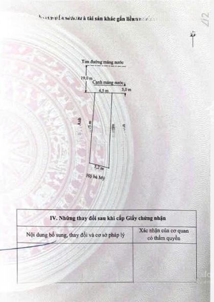Bán Đất Tặng Nhà Mặt Đường Máng Nước, Đoạn Cafe Chapi 91M2. Hướng Bắc Ghé Đông. Nở Hậu