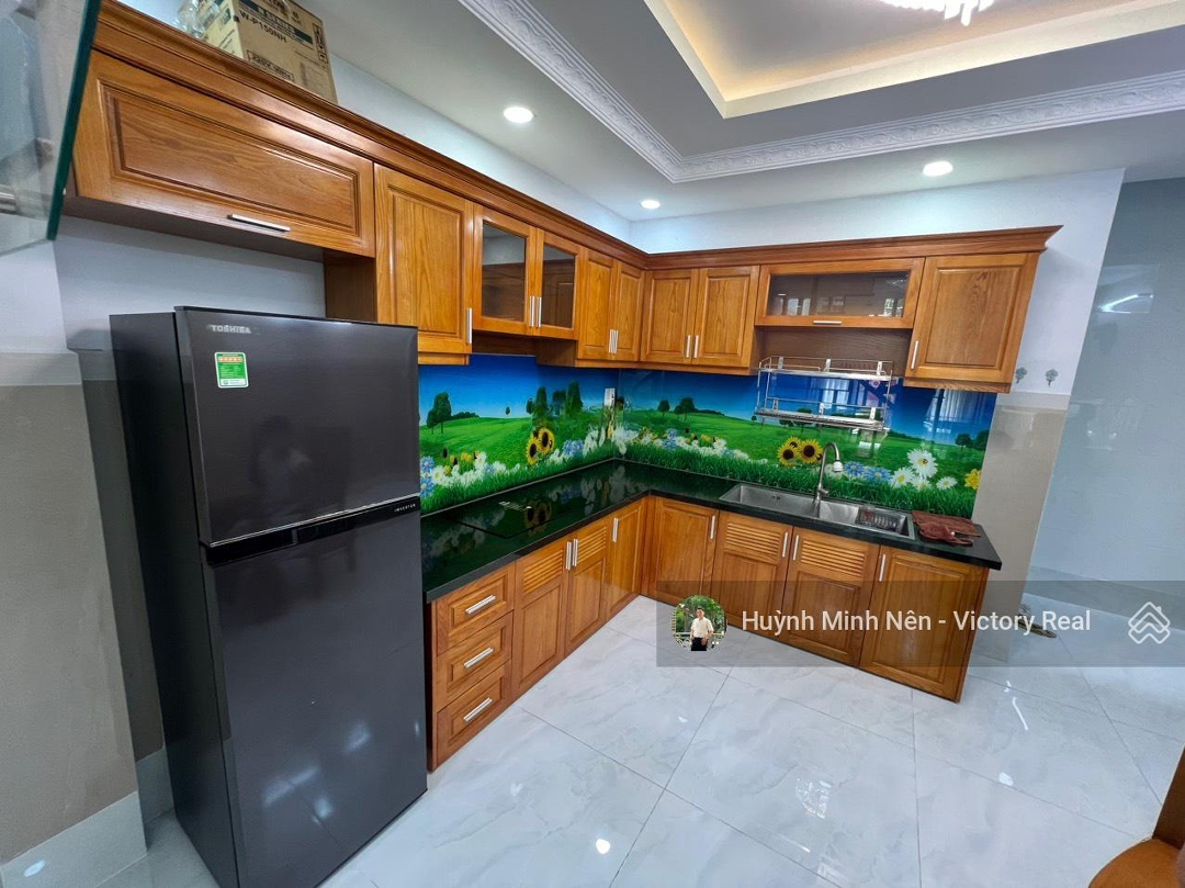 Nhà Đẹp Đón Tết, Trệt Lửng 2 Lầu Sân Thượng, (4 X 12M)Hẽm Xe Hơigần Nguyễn Phúc Chu , Giá Chỉ 6 Tỷ Tl