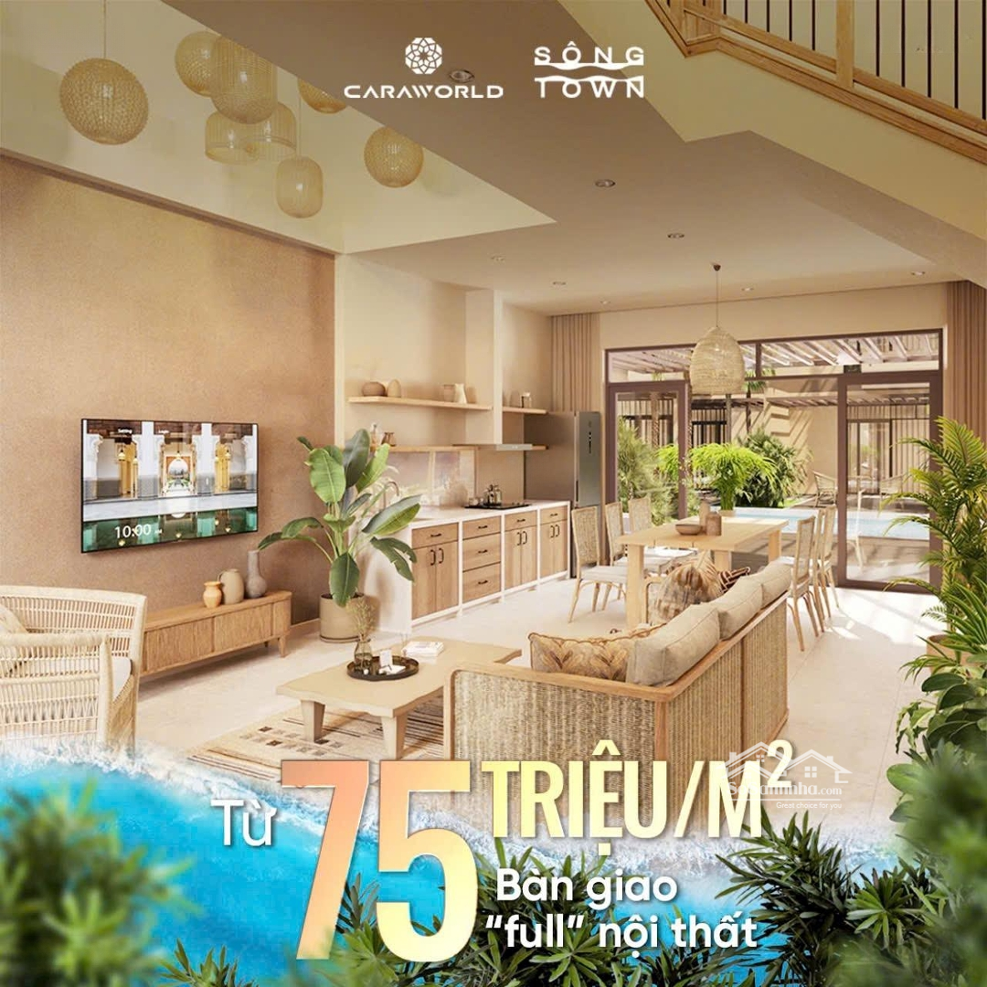 Bán Nhà Phố View Biển Bãi Dài Cam Ranh Chỉ Từ 61 Triệu/M2