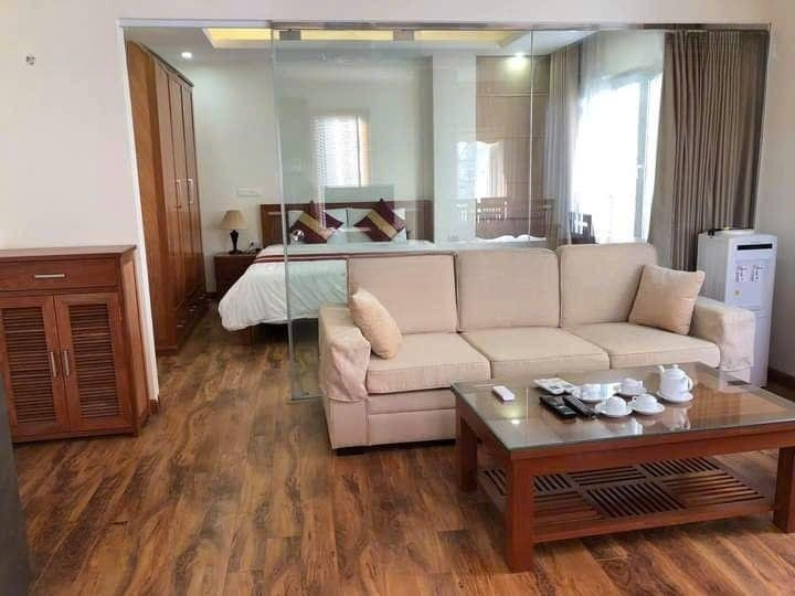 Giảm Giá Sốc, Tòa Apartment, Căn Góc Phân Lô Phố Trần Thái Tông, 120M2, 9 Tầng, Mặt Tiền 8M, 50 Tỉ