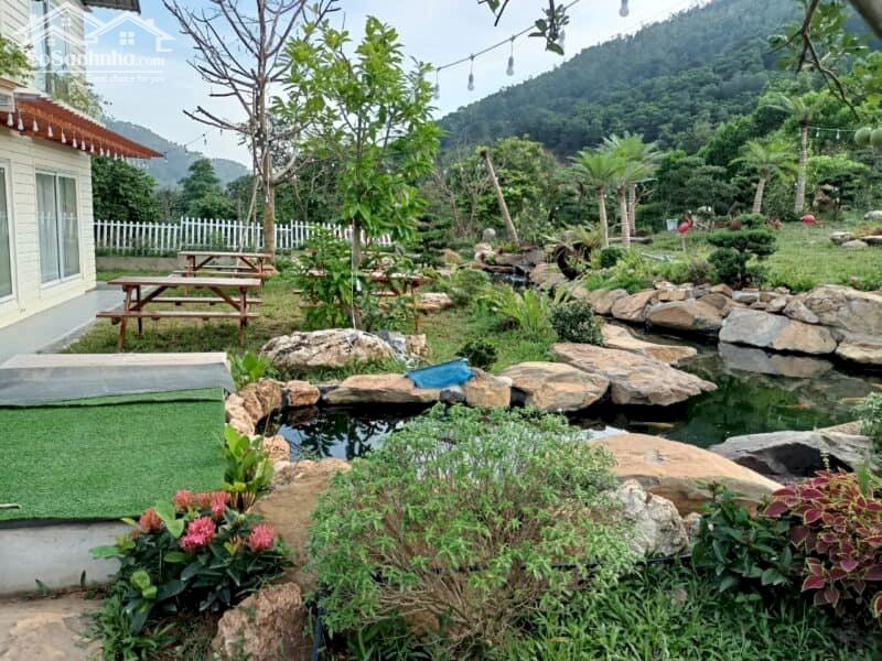 12000m2 đất sắn khuôn viên quần thể nghỉ dưỡng Hồ Đồng Đò -Sóc Sơn, mặt hướng hồ lưng tựa núi đẹp