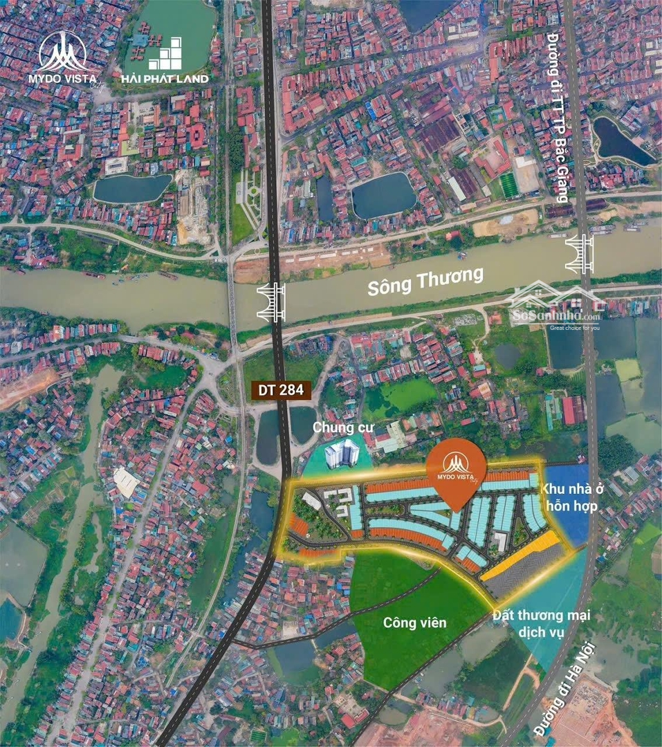 Mỹ Độ Vista City - Thành Phố Ven Sông Thương