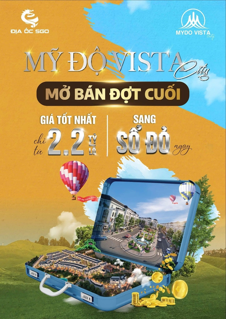 Mỹ Độ Vista City - Thành Phố Ven Sông Thương
