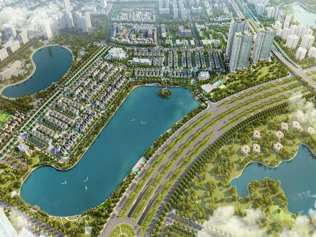 #Green Bay Tôi Cho Thuê Liền Kề Mặt Đường Lương Thế Vinh