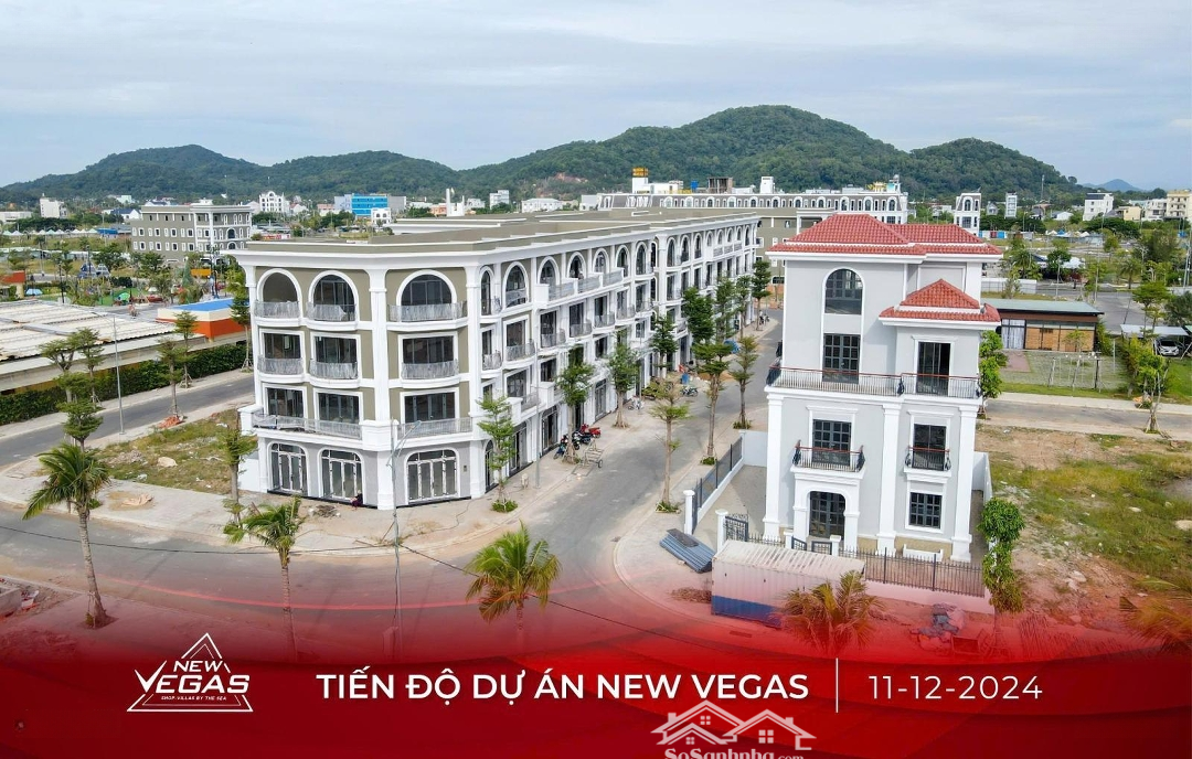 Bán Biệt Thự Tại New Vegas Hà Tiên, Giá Thỏa Thuận, 105M2, 5 Phòng Ngủ 6 Vệ Sinh 3 Tầng, Mặt Tiền 7M, Ngõ 17M