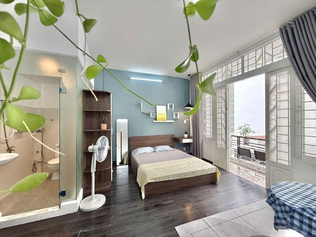 Cho Thuê Ch 2 Phòng Ngủ+ 1 Vệ Sinhtại Huỳnh Văn Bánh, Q.phú Nhuận, Hcm Gần Quận 3 Đường Bờ Kè Quận 1