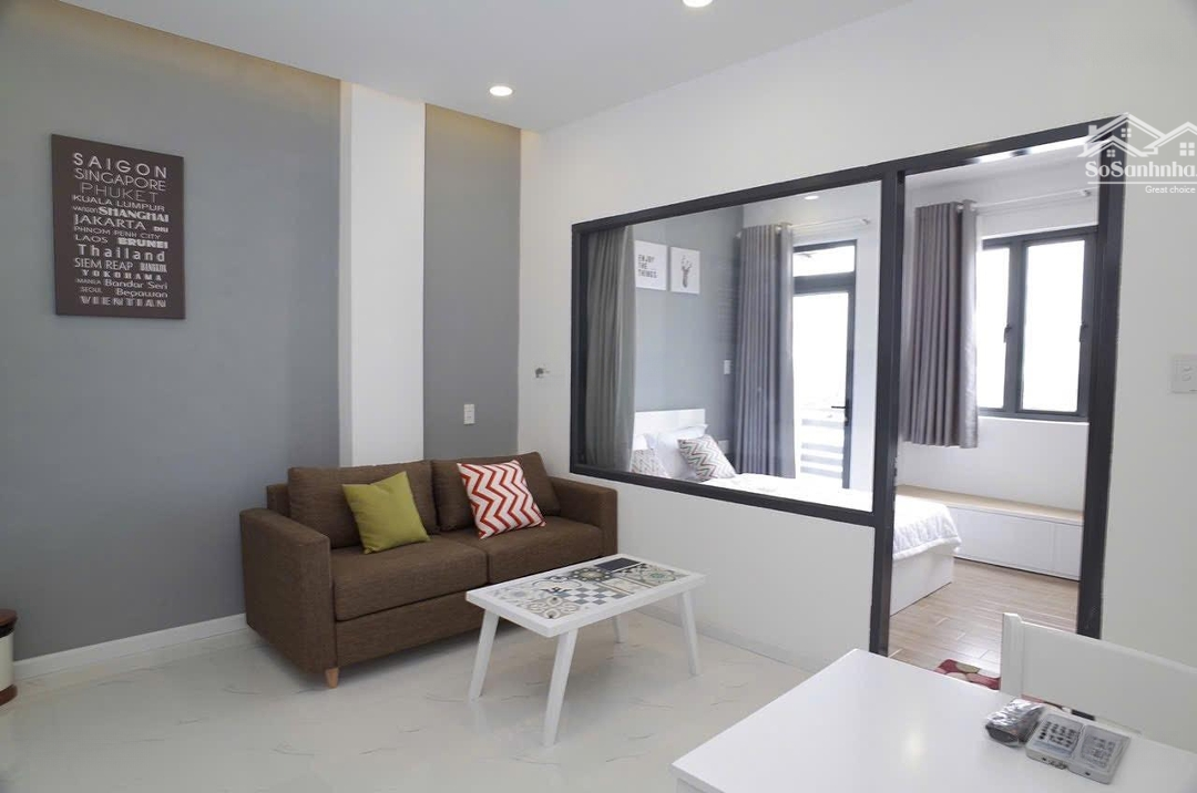 Căn Hộ 1 Phòng Ngủban Công Thoáng View Sông Có Đầy Đủ Nội Thất Tại Phạm Thế Hiển Q8 Gần Cầu Rạch Ông