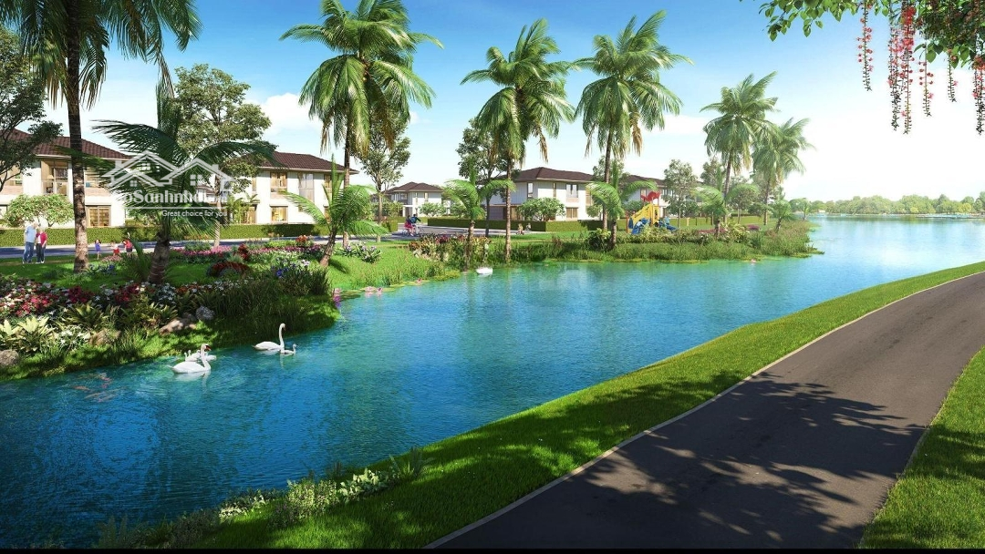 Biệt Thự Kênh Đào Châu Âu Park Village, Số Lượng Khan Hiếm, Compound An Ninh, 3 Mặt Là Kênh Đào