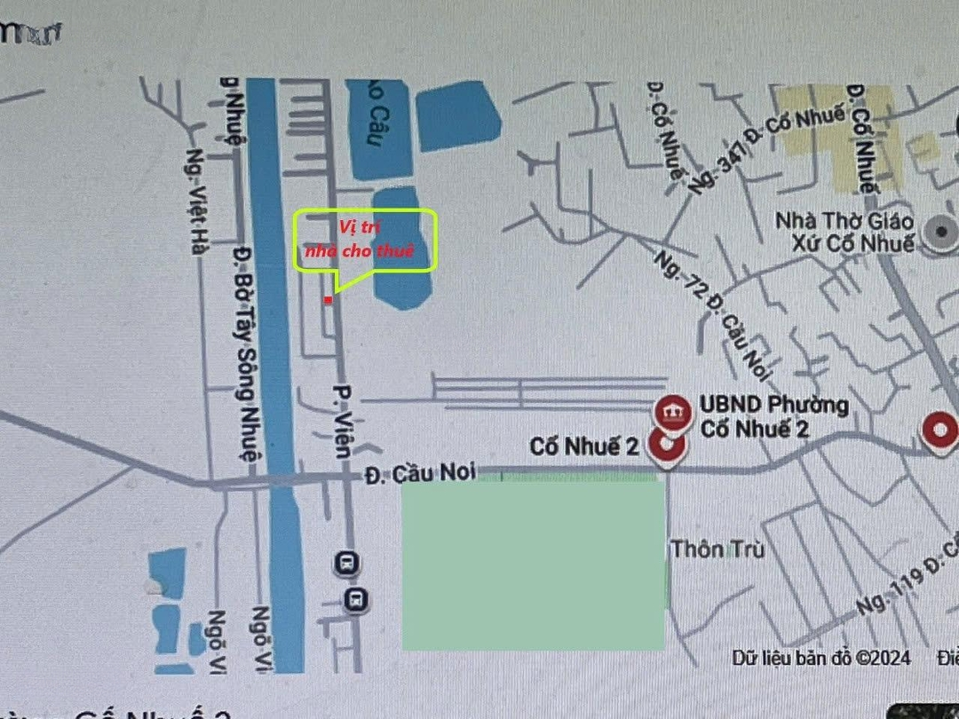 Cho Thuê Nhà Tại Phố Viên, Bắc Từ Liêm, Mặt Tiền 6M , Giá Bán 9 Triệu/Tháng , 85M2