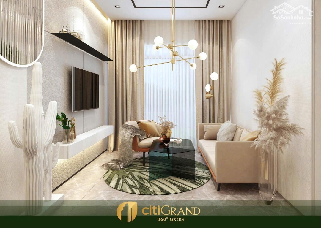 Bán Căn Hộ Citigrand, 2 Phòng Ngủ 2,8 Tỷ, 58M2, View Đẹp, Q2, Hcm
