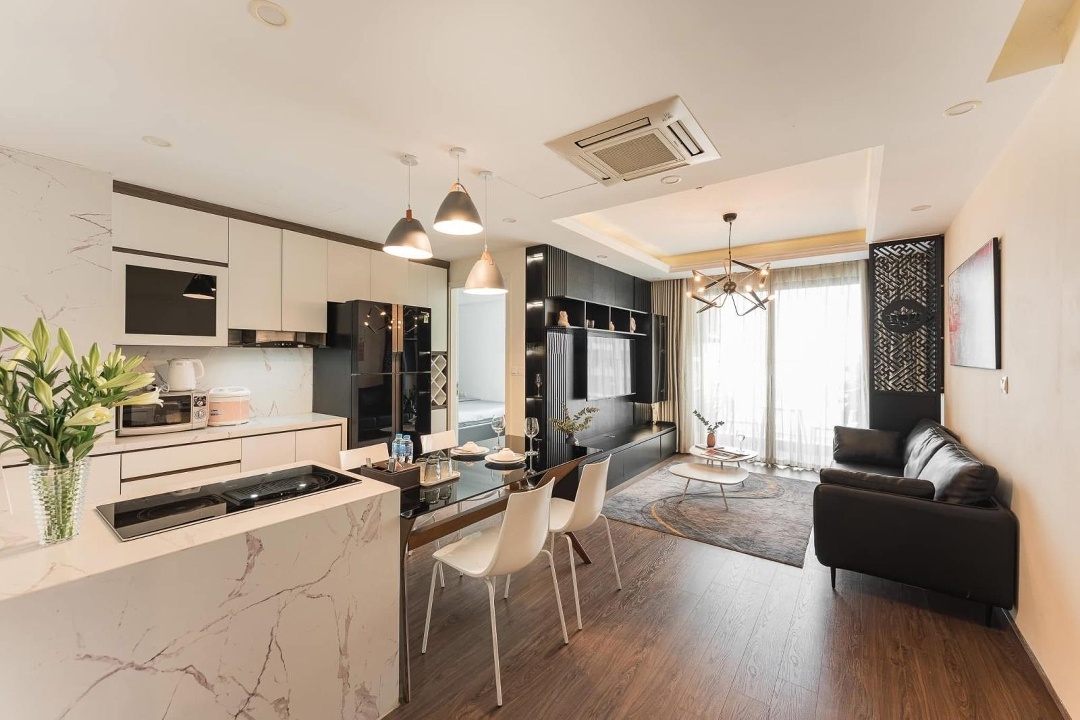 Chung Cư The Nine Cho Thuê Căn 2N Full Nội Thất Giá 18 Triệu/Tháng
