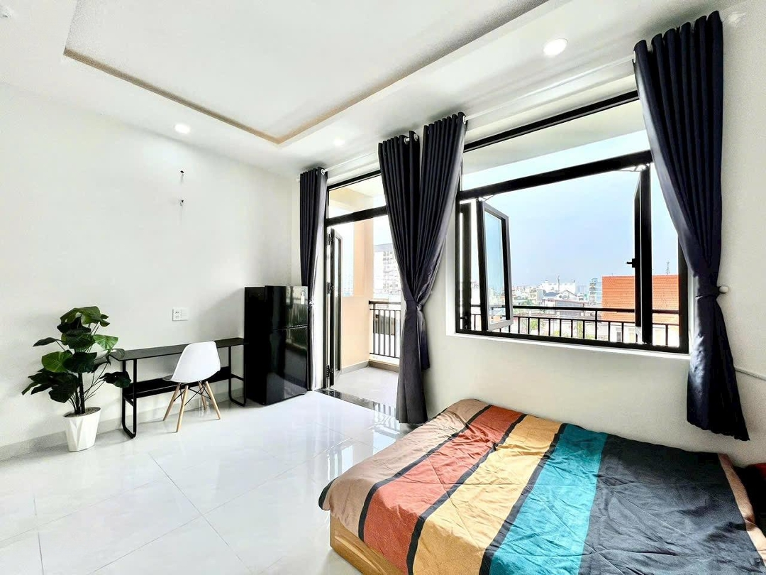 Thuê Ngay Phòng 25M2 Ban Công Lớn , Full Nội Thất Ngay Ung Văn Khiêm , Bình Thạnh