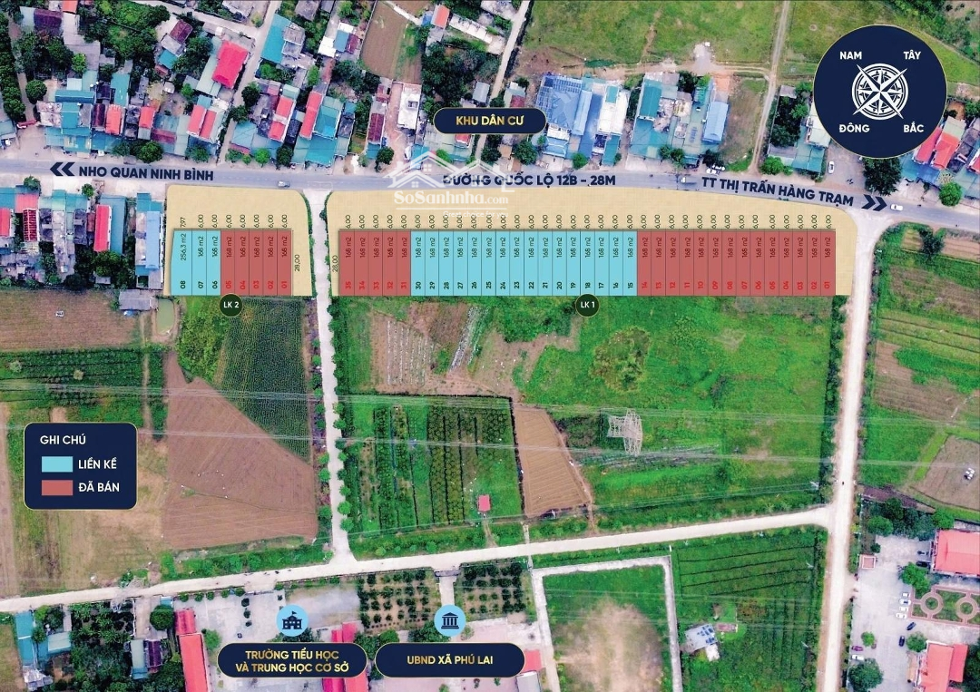 Chỉ 11, 2 Triệu/M2 Sử Hữu Ngay Bđs Đấu Giá Của Huyện Với Trên Mặt Đường Quốc Lô Rộng 28M Kinh Doanh Đươc