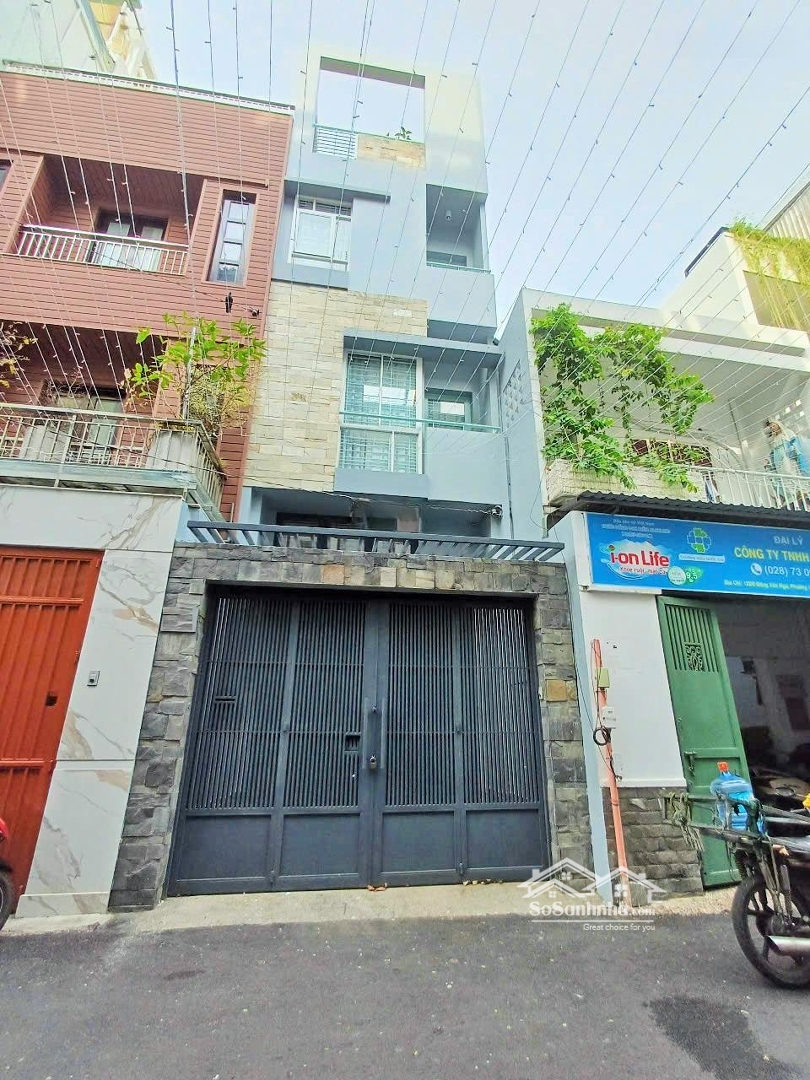 Cho Thuê Nhà Hẻm Xe Hơi Đường Đặng Văn Ngữ, P13, Phú Nhuận.dt 4X15M, 1 Trệt, 3 Lầu