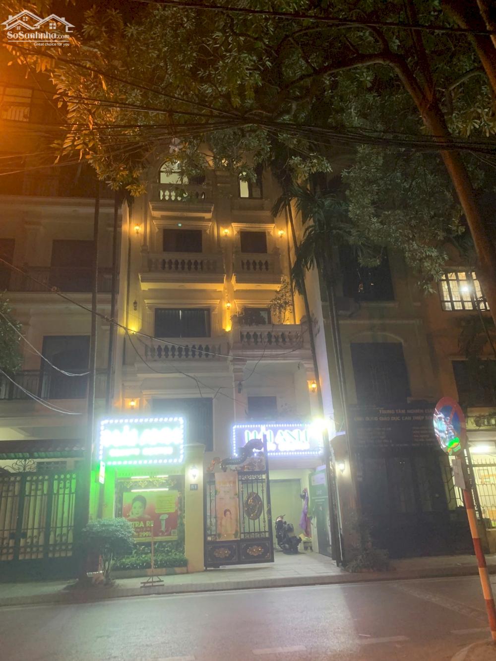 Bán nhà mặt phố Hoàng Ngân, 117m, mặt tiền 6m, Building 9 tầng, giá 3x tỷ có TL