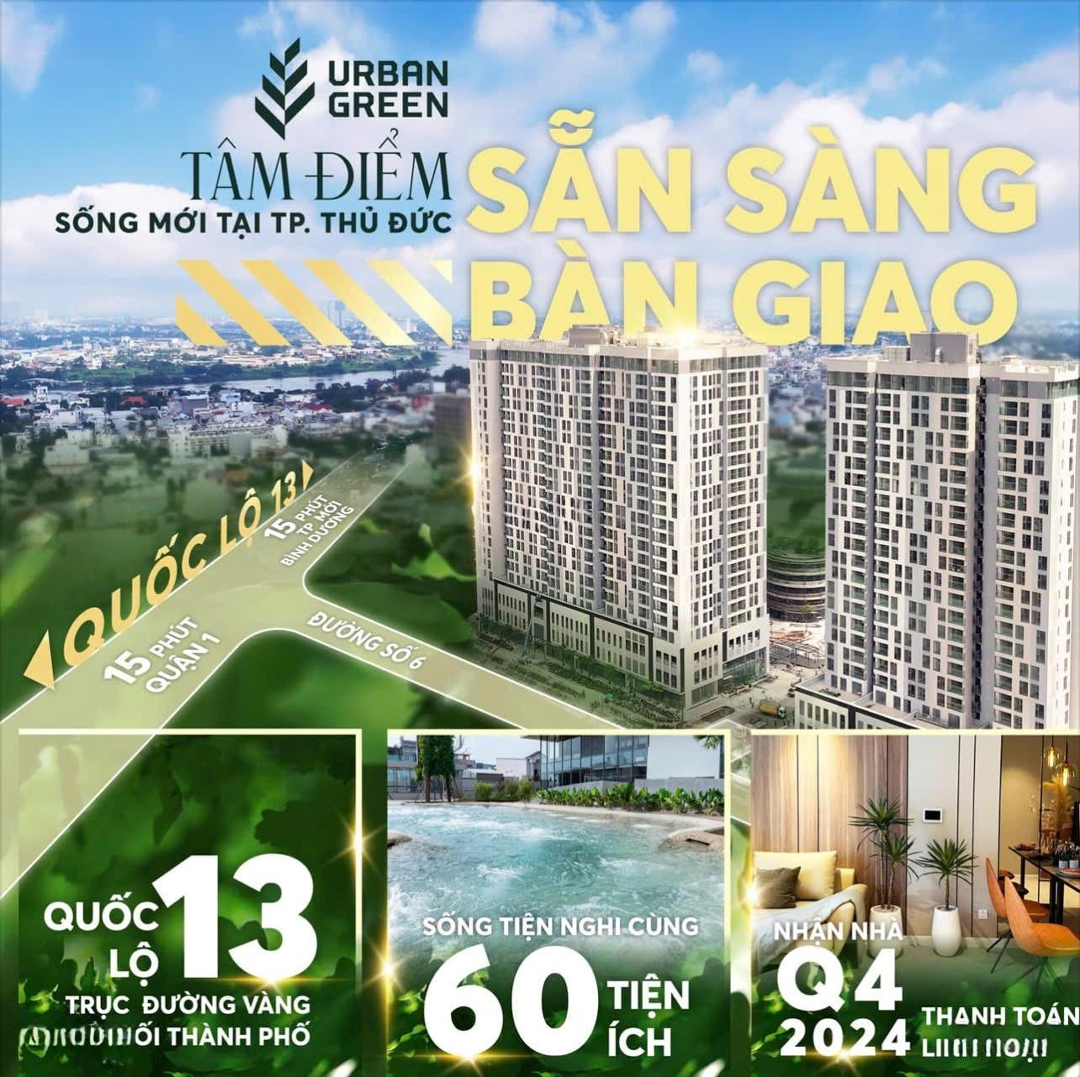 Nhận Ký Gửi Cho Thuê- Mua Bán Căn Hộ Urban Green