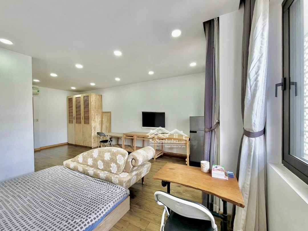 Căn Hộ Studio Rộng 40M2 Đầy Đủ Tiện Nghi, Đi Bộ Qua Etown Mất 3 Phút