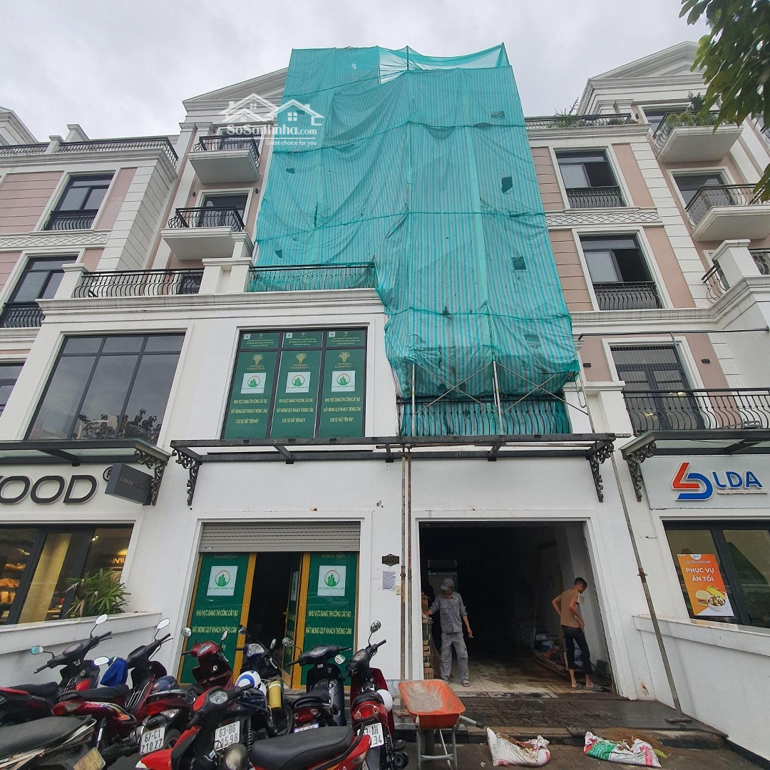 Cho Thuê Nhà Phố Mặt Tiền Đường Nx-Lp Đối Diện Vinschool Hoàn Thiện Mới 100%, Full Máy Lạnh, Wc