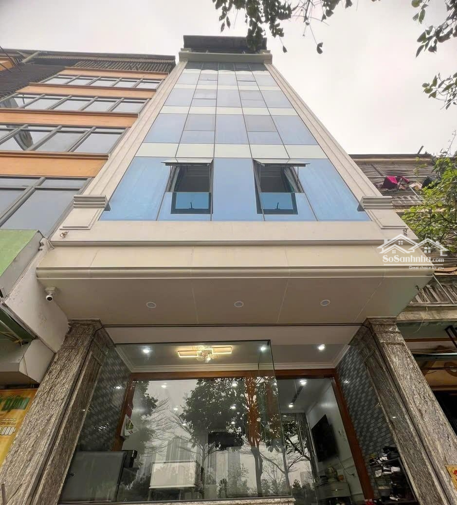 Chính Chủ Bán Nhà Mặt Phố Trần Vỹ,Diện Tích60M2 Xmặt Tiền5M, 7T Thang Máy, Vị Trí Đẹp, View Hồ, Vỉa Hè Rộng