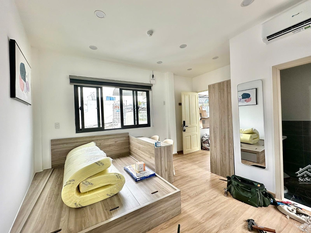 Căn Hộ Studio Cửa Sổ Mới 100%|Gần Ngay Coopmart Nhiêu Lộc,Trường Sa Q3,Có Máy Giặt Riêng Từng Phòng