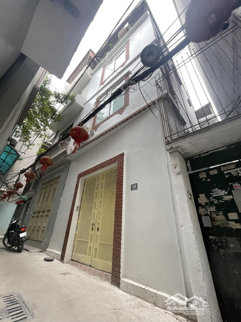 Bán Nhà Dân 4 Tầng Ở #Trầncung - Sau Kđt Nam Cường -Diện Tích54M2 - Ảnh Thực Tế - Thiết Kế 1 Tầng 2 Ngủ