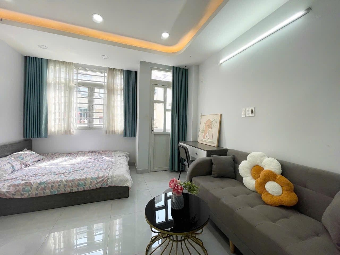 Trống Sẵn Căn Hộ 1 Phòng Ngủ40M2, Full Nội Thất Và Có Bancông Thoáng Tại Hoàng Sa Q1 Gần Thảo Cầm Viên
