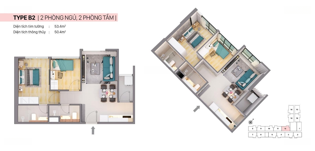 Chính Chủ Bán Căn 05 Tầng Trung Tháp D, Giá Bán 2Tỷ