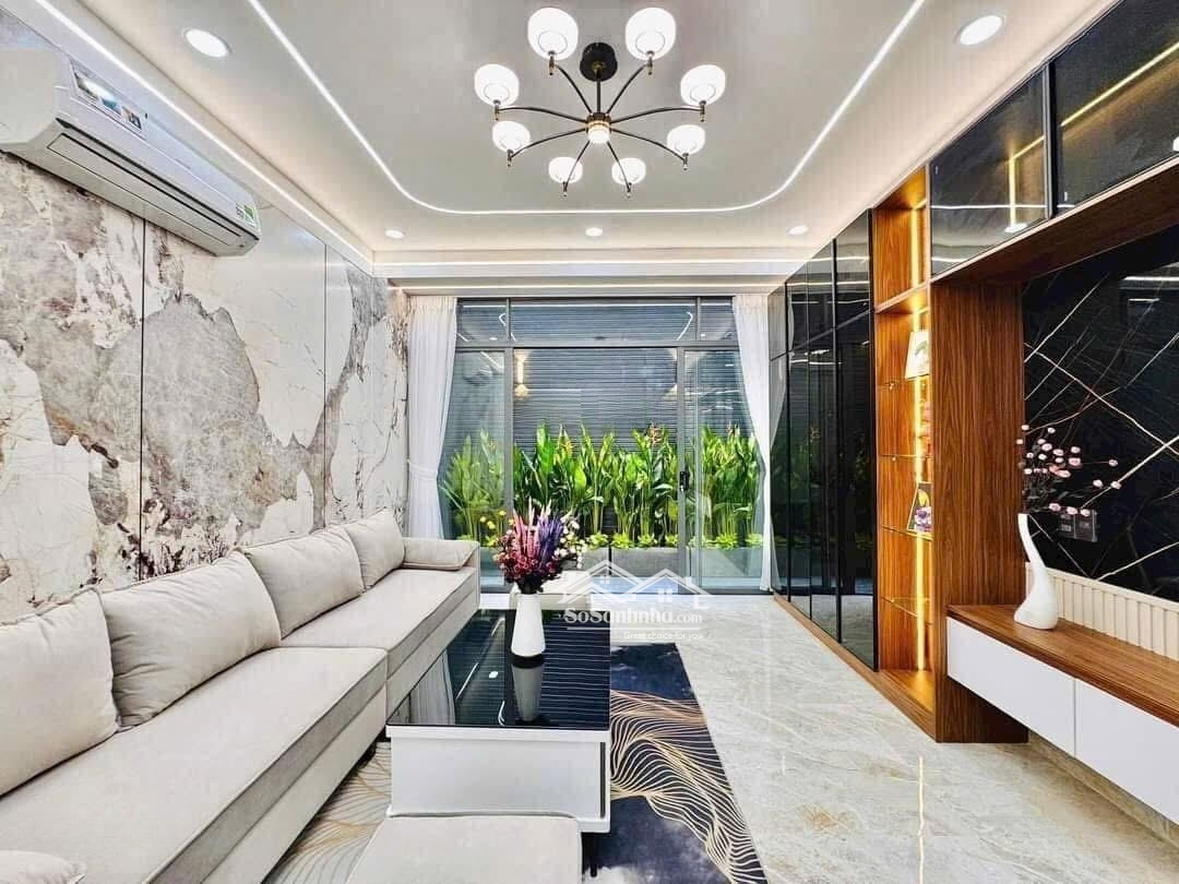 Cặp Nhà Phố Mặt Tiền Kinh Doanh Nguyễn Văn Khối P11 6Tầng 5 Phòng Ngủ 7 Vệ Sinhfull Nội Thất, Có Thang Máy 450Kg