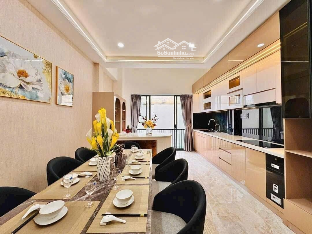 Cặp Nhà Phố Mặt Tiền Kinh Doanh Nguyễn Văn Khối P11 6Tầng 5 Phòng Ngủ 7 Vệ Sinhfull Nội Thất, Có Thang Máy 450Kg