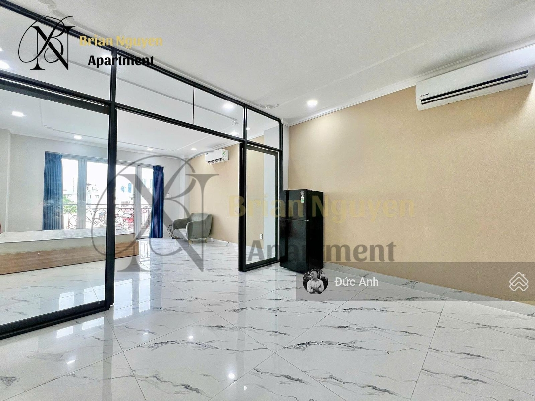Trống Sẵn Chung Cư Mini 1 Phòng Ngủ55M2 Ban Công, Full Nt Cơ Bản - Hầm Xe, Thang Máy Gần Ngã Tư Hàng Xanh