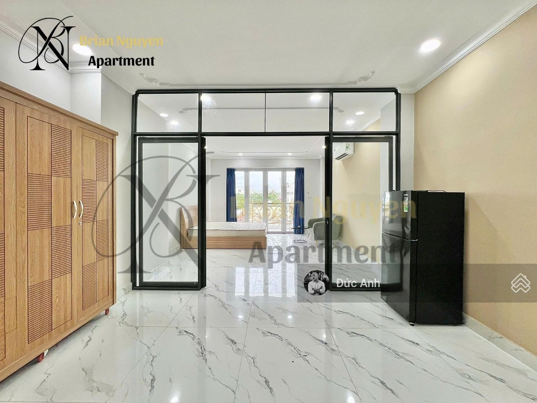 Trống Sẵn Chung Cư Mini 1 Phòng Ngủ55M2 Ban Công, Full Nt Cơ Bản - Hầm Xe, Thang Máy Gần Ngã Tư Hàng Xanh