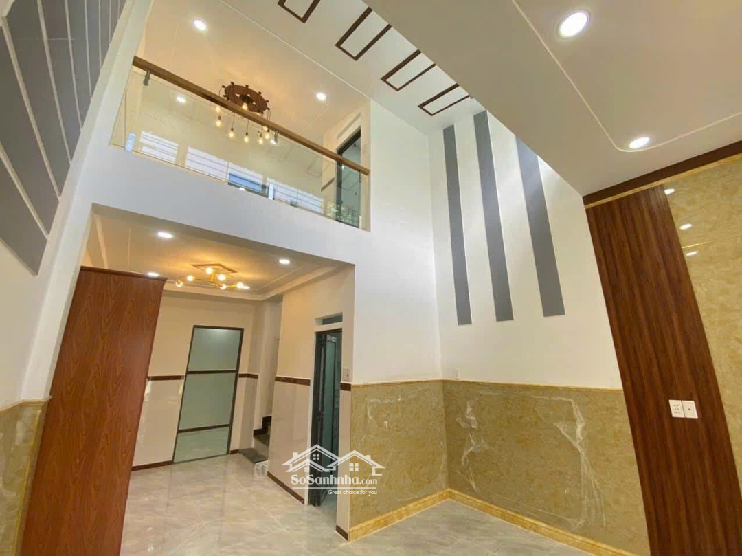 Bán Nhà Đẹp Tặng Nội Thất 1 Trệt 1 Lửng Đường 14-Bình Hưng-Bình Chánh, Gần Bến Xe Quận 8, Giá Bán 2Tỷ7