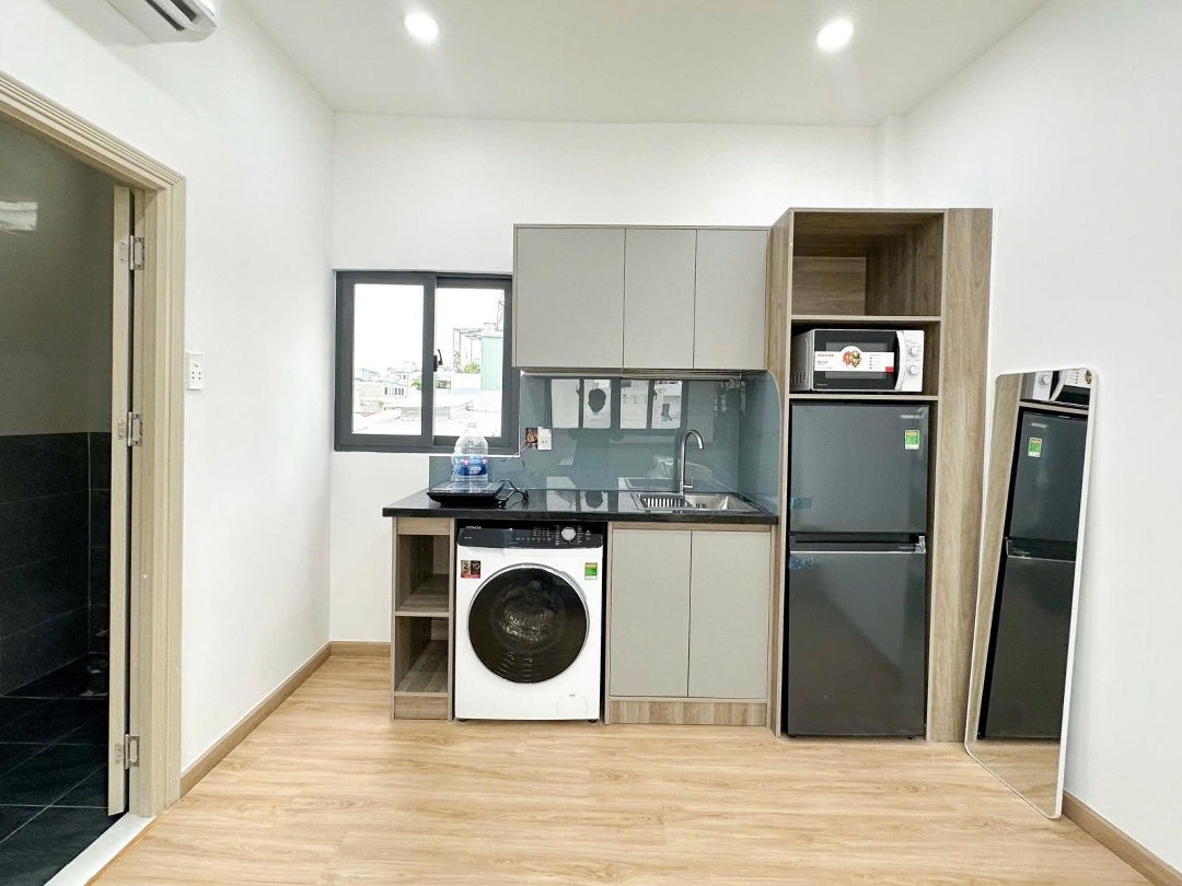 Khai Trương Căn Hộ Cho Thuê Mới Set Up Tại Quận 3, Gần Co Opmart Nhiêu Lộc, Bờ Kè Trường Sa