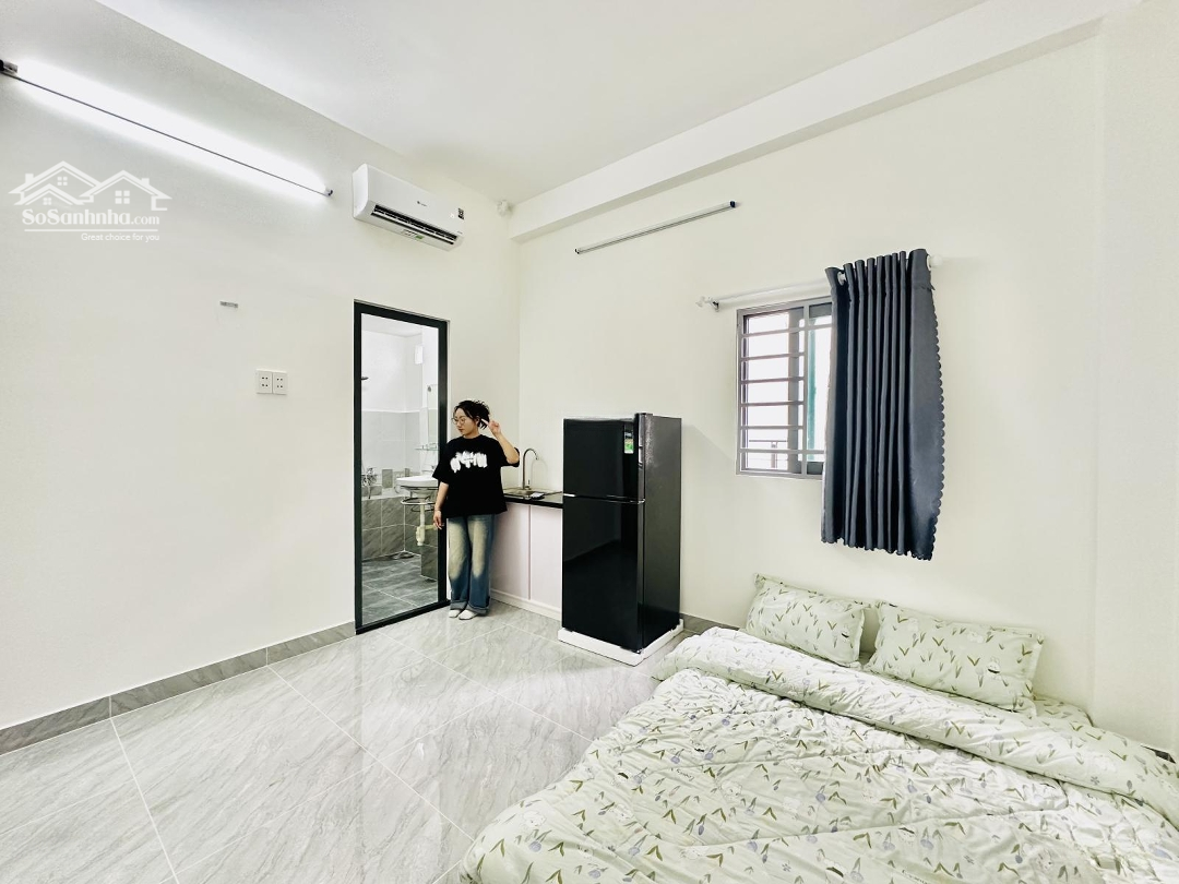 Cho Thuê Căn Hộ Dịch Vụ Ngay Trung Tâm Bình Thạnh Studio Cửa Sổ Đón Nắng