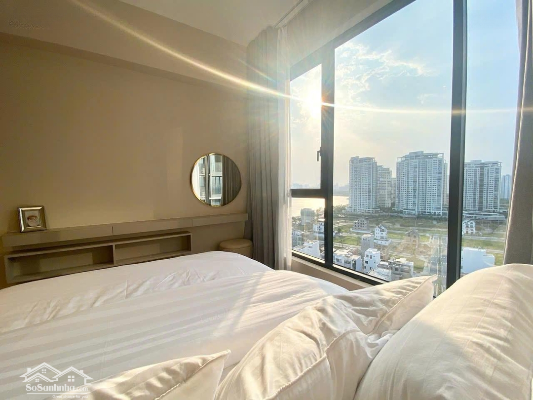 Căn Hộ 3 Phòng Ngủone Verandah Không Gian Mát Mẻ, View Bitexco Quận 1, Giá Bán 24 Triệu/Tháng.