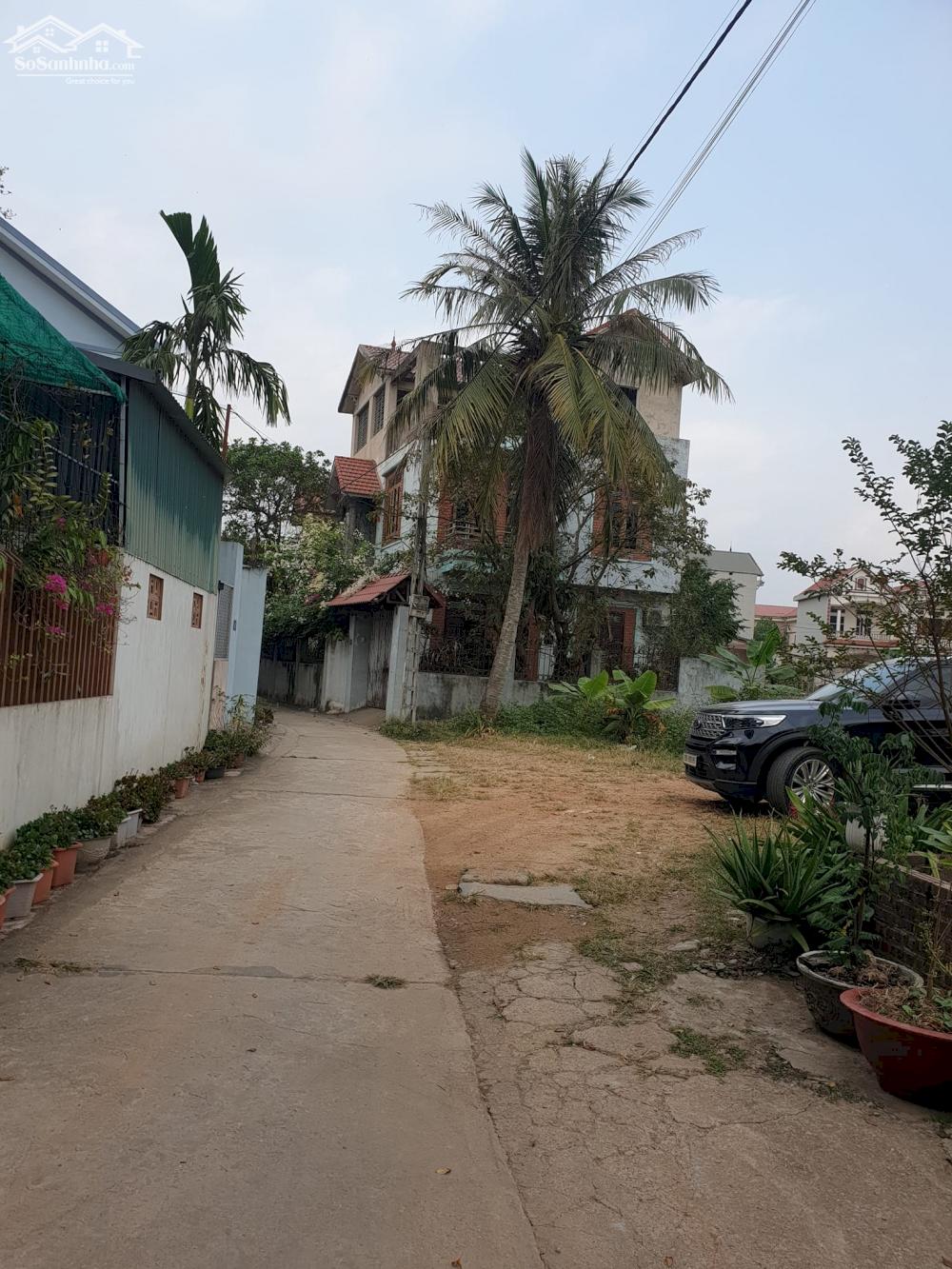 Dược Thượng , Tiên Dược , Sóc Sơn, Hà Nội Diện tích: 42m, fun thổ cư . MT: 4,5 m. Đường bê tông 5m.