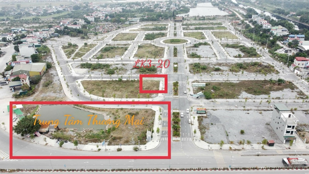 Bán Lô Góc Siêu Vip Lô Góc 2 Mặt Tiền Tại Kđt Hanopak 2