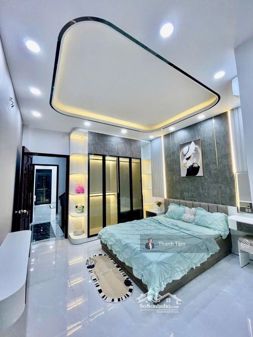 Nhà Mới 4 Tầng, 4 Phòng Ngủ 5 Vệ Sinh Phòng Thờ, Phòng Giặt, Tặng Toàn Bộ Nội Thất Xịn, Khách Mua Ở Liền Đón Têt