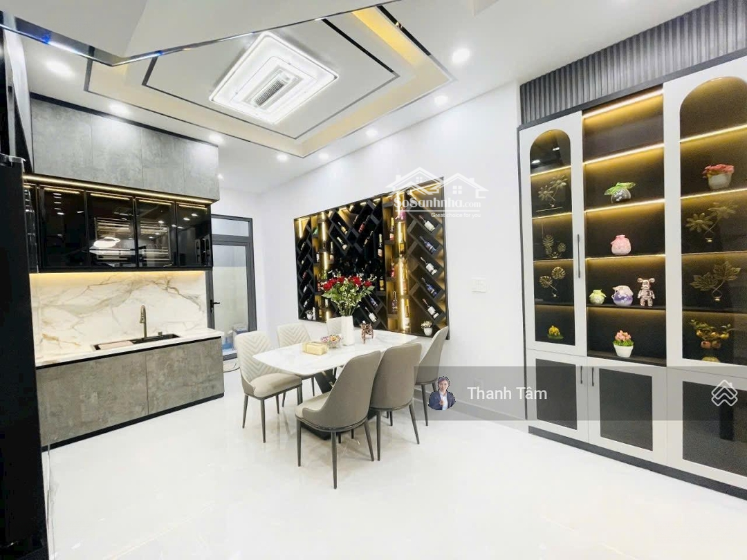 Nhà Mới 4 Tầng, 4 Phòng Ngủ 5 Vệ Sinh Phòng Thờ, Phòng Giặt, Tặng Toàn Bộ Nội Thất Xịn, Khách Mua Ở Liền Đón Têt