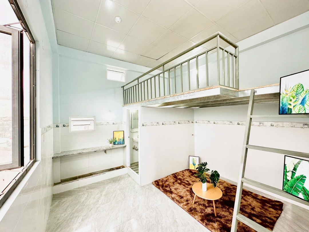Khai Trương 100 Phòng Mới Xây Gác Cao Banconl Cửa Sổ Trời Máy Lạnh