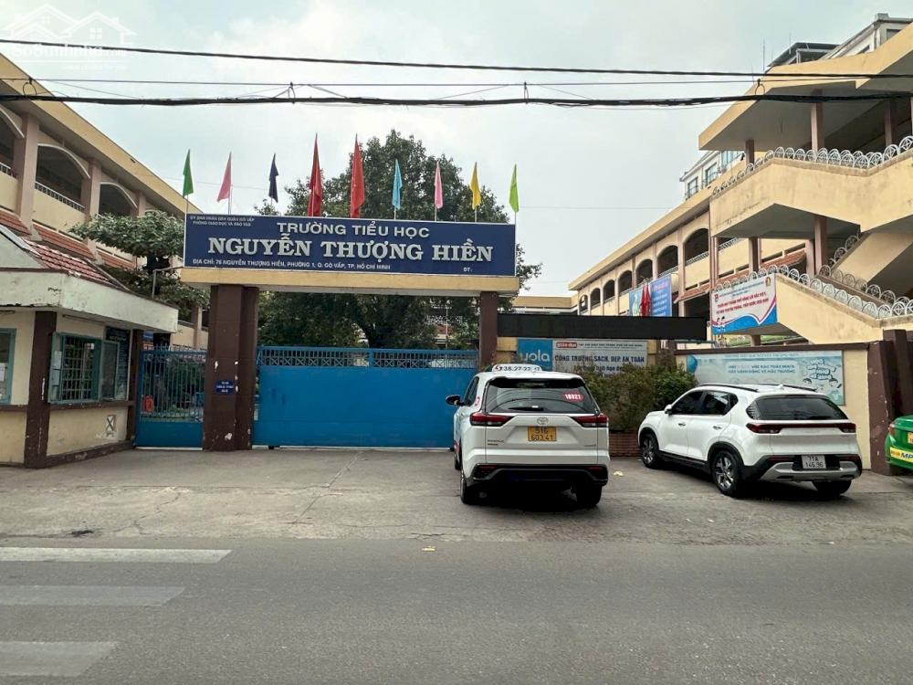 Bán CHDV mặt tiền ngay trường Nguyễn Thượng Hiền 6L DT sàn 215m2 ngang 5m TN 45tr 15.5 tỷ