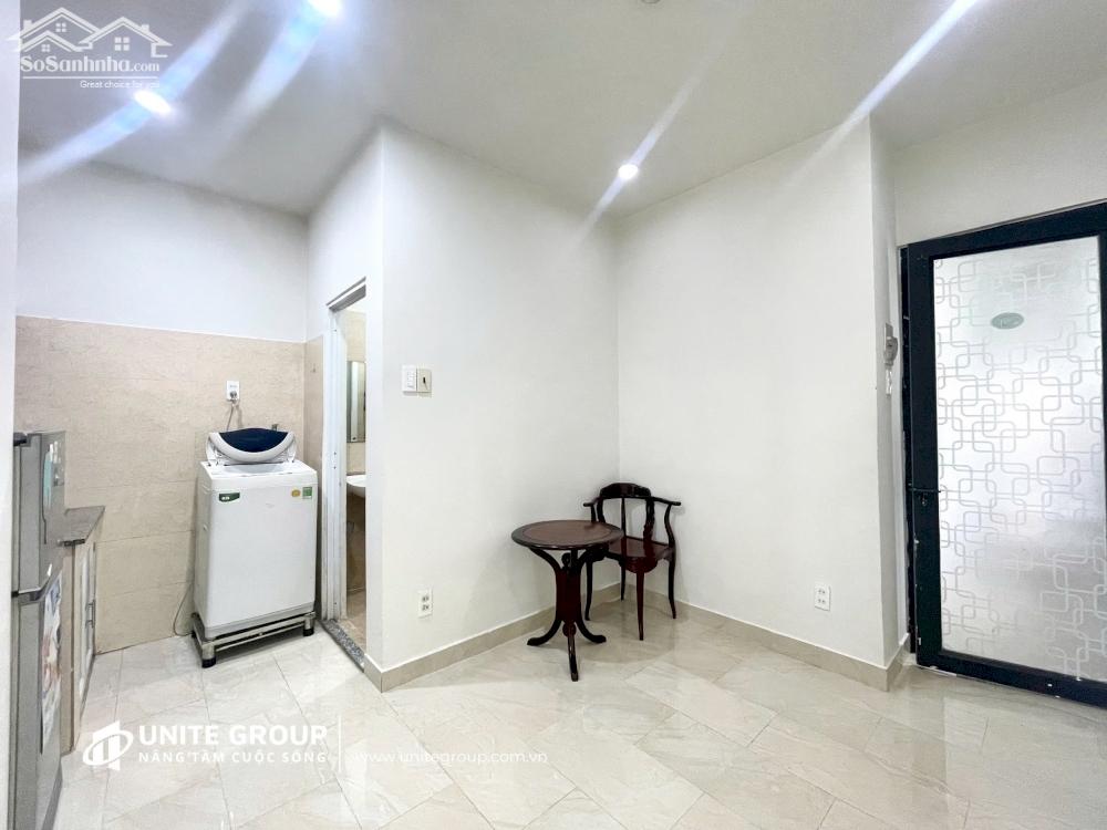 Cho Thuê Căn Hộ 1PN Cửa Sổ Trời, Máy giặt riêng rộng 35m2 gần Nguyễn Cửu Vân Bình Thạnh