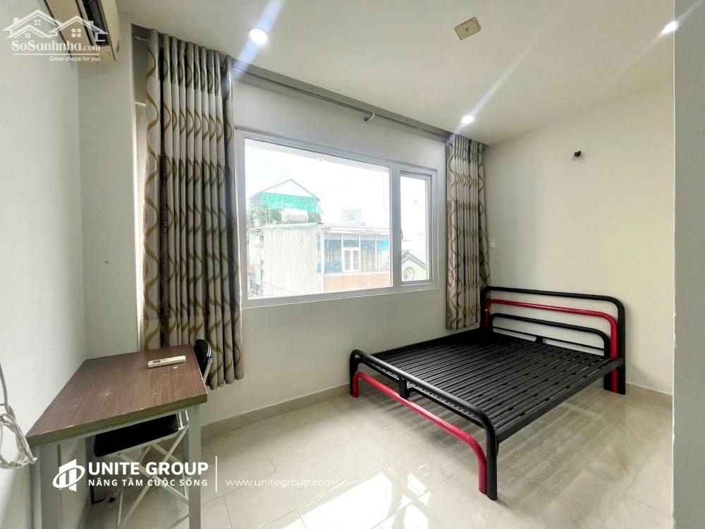 Cho Thuê Căn Hộ 1PN Cửa Sổ Trời, Máy giặt riêng rộng 35m2 gần Nguyễn Cửu Vân Bình Thạnh